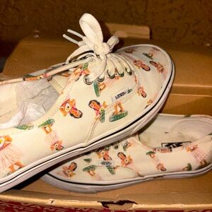 Vans w/ Hawaiian Print